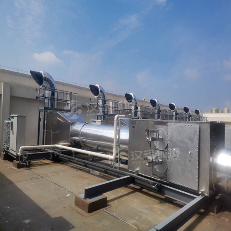 某數據中心柴油發電機組黑煙+脫硝尾氣凈化案例