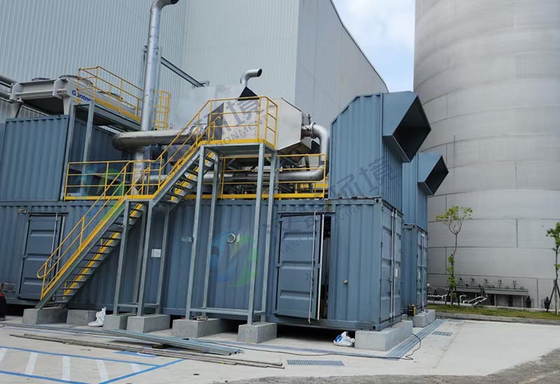 海外某地區燃氣發電機組SCR脫硝項目